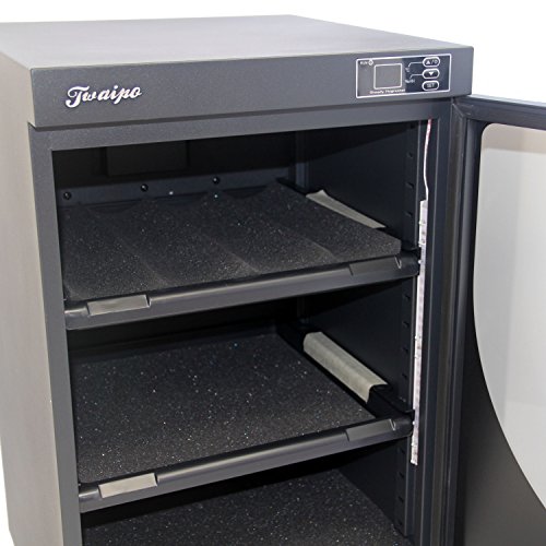 HFS 88L Digital Dehumidify Dry Cabinet Box - 3 Shelf Camera & Lens anti-mold storage - Thumbnail 6