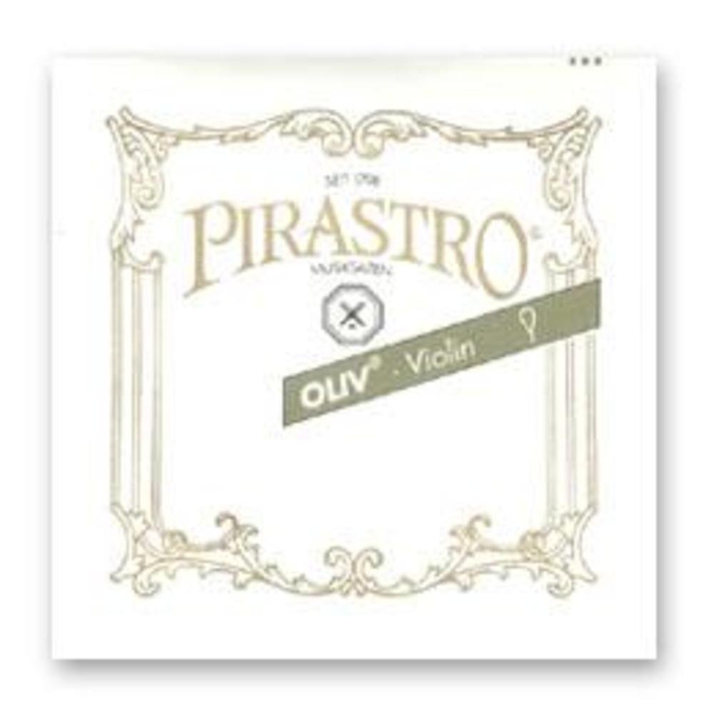 Pirastro P3118 Oliv Single Violin String E 1 4/4, Finely Wound and Polished Handmade Gut String With Steel/Gold Ball