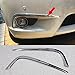 Generic Car Chrome Front Fog Light Lamp Moulding Trim Trims Fit For Toyota Sienna 2015 2016 2017