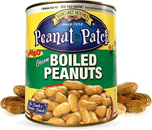 Margaret Holmes Jumbo Green Boiled Peanuts 1# 10 Can