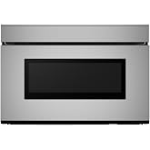 Sharp SMD2479JS 24 in. 1.2 cu. ft. Built-In Smart Microwave Drawer Oven | Easy Wave Open, 24-inch, 1.2 Cubic Feet, 950 Watt, Works with Alexa Certified