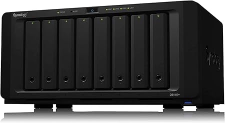 Amazon Com Synology 8 Bay Nas Diskstation Diskless Ds1819 Computers Accessories