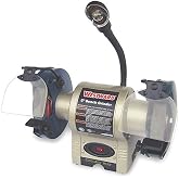 Westward 1KEL8 Bench Grinder, 6 In, 3450 RPM, 1/3 HP