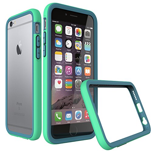 RhinoShield CrashGuard Slim Impact Bumper for iPhone 6 Plus/6s Plus, Green