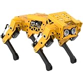 HIWONDER MechDog Robot Dog for Arduino/Scratch/Python Programming with AI Vision Voice Control Ultrasonic Sensor IMU Self-Balancing Open Source Smart AI Robot Kit for Students &amp; Adults(Ultimate Kit)