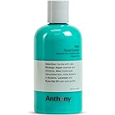 Anthony Algae Facial Cleanser, 8 Fl Oz. Contains Algae, Aloe Vera, Azulene, Lavender and Rose Hip Oil, Cleanses and Refreshes, Moisturizes and Hydrates, Calms and Soothes Your Skin.