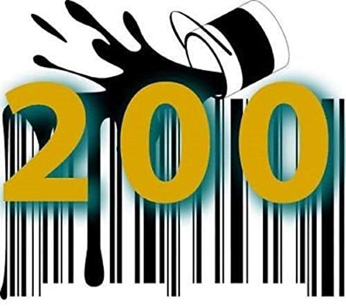 EAN Barcode 13 UPC EAN Barcode Numbers Bar Code for Amazon Ecommerce Plateform Valid 100% (200)