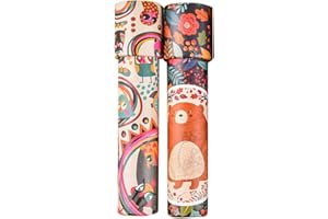 SUPVOX 2 Pcs Kids Kaleidoscope Toy Set - Cartoon Printed Educational Science Experiment Toys for Early Learning Creative Play