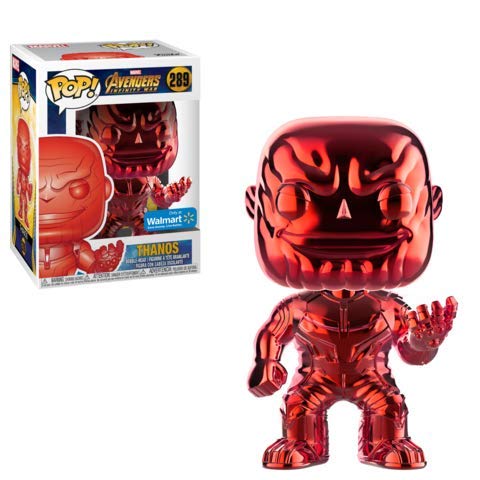 Funko POP! Marvel Avengers Infinity War - Red Chrome Thanos Exclusive