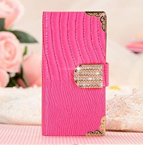 iPhone 7 Case, [Wild Series] Premium PU Leather Wallet Case for Apple iPhone 7 4.7 inch (Pink, Luxurious Look, Built-in Credit Card/ID Card Slot)