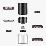 Mcbazel Electric Burr Coffee Grinder Cordless Portable 5 Grinding Settings view 4