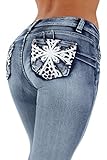 Style SF3-35057MS - Plus Size, Colombian Design, Butt Lift, Skinny Jeans