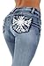 Style SF3-35057MS - Plus Size, Colombian Design, Butt Lift, Skinny Jeans