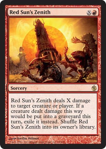 Magic The Gathering Red Sun's Zenith
