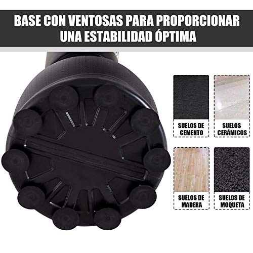 HOMCOM-Saco-de-Boxeo-de-Pie-165cm-Sacos-de-Suelo-con-Soporte-para-Rellenar-Agua-o-Arena-para-Adultos-y-Nios