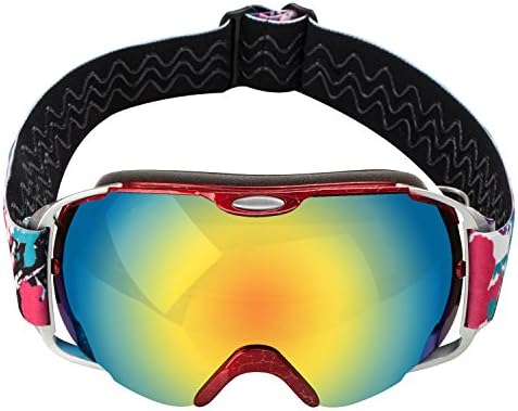 Desel Skiing Goggles Motorcycle Motocross Goggles Riding Racing Cycling Climbing Wind Glasses with Anti-fog UV Protection for Men and Women