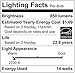 TCP 85 W Equivalent BR40 LED Reflector Light Bulbs, ENERGY STAR Certified, Dimmable, Soft White