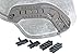 H World Shopping Airsoft Paintball Military Side Rail Set Guide Accessories for MICH Helmet (DE)