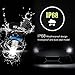 Snorda H11 (H8 H9) LED Headlight Bulbs Conversion Kit -6500K Cool White Headlamps Waterproof IP68 CSP Chip 8000LM/Set (4000LM/each bulb) L/25W,H/25W (H11)
