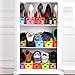 5 Pieces Shoe Slots 3 Step Adjustable Space Saver Organizer, Premium Shoes Slots Holder, Double Layer Storage Rack Holder Closet Organizer Space Saver Double Layer Hanger (Black)