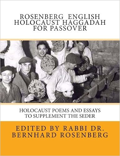 Amazon Com Rosenberg English Holocaust Haggadah For Passover Holocaust Poems And Essays To Supplement The Seder 9781530852741 Rosenberg Rabbi Dr Bernhard Rosenberg Rabbi Dr Bernhard Books