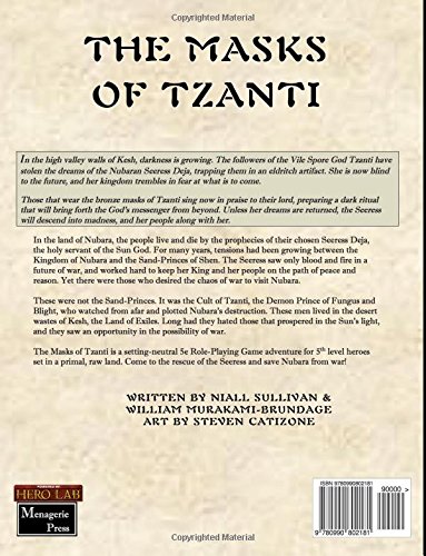 The Masks Of Tzanti 5e William Murakami Brundage Niall - 