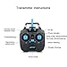 Blexy RC Car Flying Electric Vehicle 2.4Ghz RC Drone Remote Control Quadcopter 6-Axis Gyro Stunt Mini Helicopter Without Camera