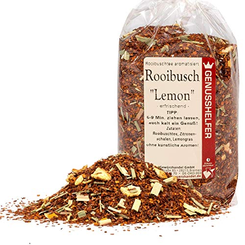 Bremer Gewürzhandel Rooibos-Tee Lemon, lose, leckerer Tee mit Zitronengeschmack, erfrischender Durstlöscher für Genießer… – Bild 4