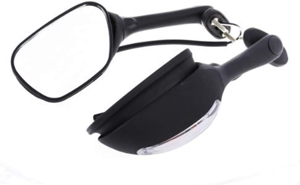 Motorbike Accessories 2x Motorcycle Rear Mirror with Indicator for Suzuki GSXR 600 2006-2010