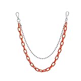 Neon Resin Chunky Hip Hop Jeans Chain Body Chain