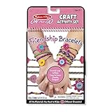 Melissa & Doug On-the-Go Friendship Bracelets Craft Activity Set (Makes 10+ Bracelets, Great Gift for Girls and Boys - Best for 8, 9, 10 Year Olds and Up)