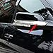 Fit for Ford Explorer 2015 2016 2017 2018 Chrome Rear View Mirror Side Molding Cover Trims