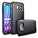 KuGi Galaxy S7 case - [ Drop / Shock Proof ] High quality PC + TPU Dual Layer Heavy Duty Slim Fit Shield Case for Samsung Galaxy S7 smartphone.(Black)
