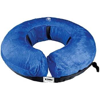 KONG - Cloud Collar - Inflatable Collar - For Injuries, Rashes and Post Surgery Recovery - For Large Dogs