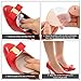 AWEBUY Forefront Ball of Foot Cushions, Metatarsal Pads for Women Heels Shoes，The High Heels,Lady Shoes Heel