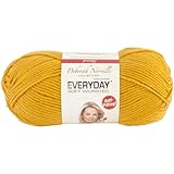 Premier Yarn Deborah Norville Collection 3-Pack Everyday Solid Yarn, Mustard