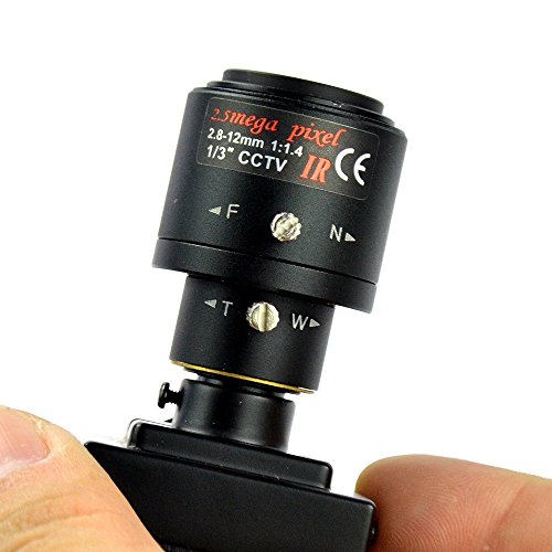 Vanxse CCTV 960H 1000TVL HD Mini Spy Security Camera 2.8-12mm Varifocal Lens Indoor Surveillance Camera - Thumbnail 4