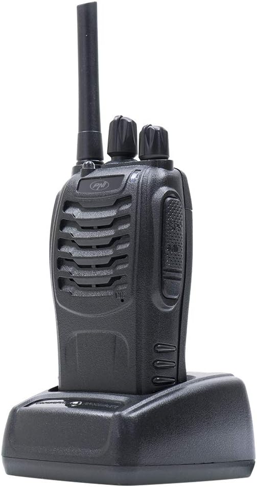 Pack of 6 pieces Portable radio PNI PMR R40 PRO batteries, chargers and headphones included, Black, 6 piece kit - Image 5