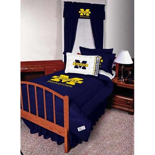 Sports Coverage College Bed skirt
