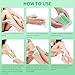 Wax Strips, Ajoura Hair Removal Strips for Face Leg Eyebrow Bikini Brazilian Underarm Women men, Waxing Strips with 48 Count Double Size Cold Wax Strips & 4 Post Care Wipes