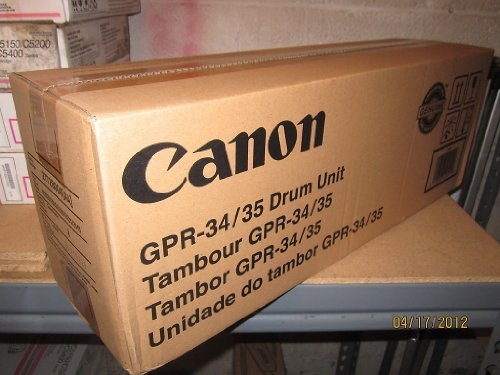 Canon OEM 2772B004AA DRUM UNIT (BLACK) (2772B004AA, GPR34, GPR35) -