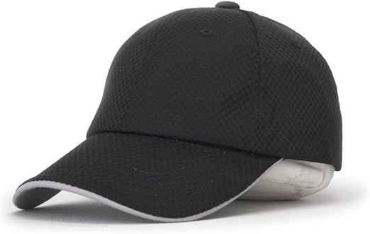 black adjustable baseball cap