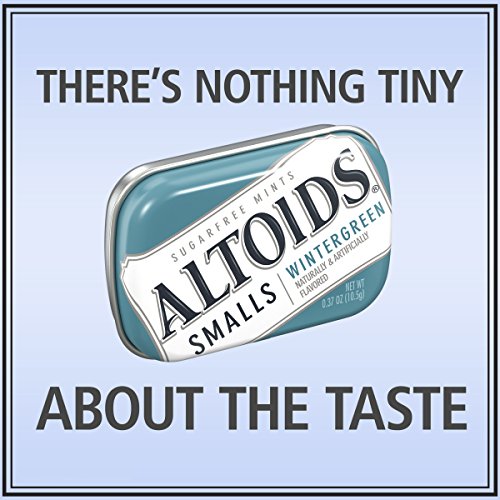 5 Altoids+Smalls+Wintergreen+Sugarfree+Mints