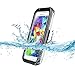 Galaxy S5 Waterproof Case,Waterproof Shockproof Shock Proof Snow Proof Snowproof DirtProof Dirt Proof Durable Full Protection Case Cover with Headphone Adapter for Samsung Galaxy S5 (Black)