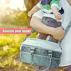 LEITOR Diaper Organizer,Easy to Clean and