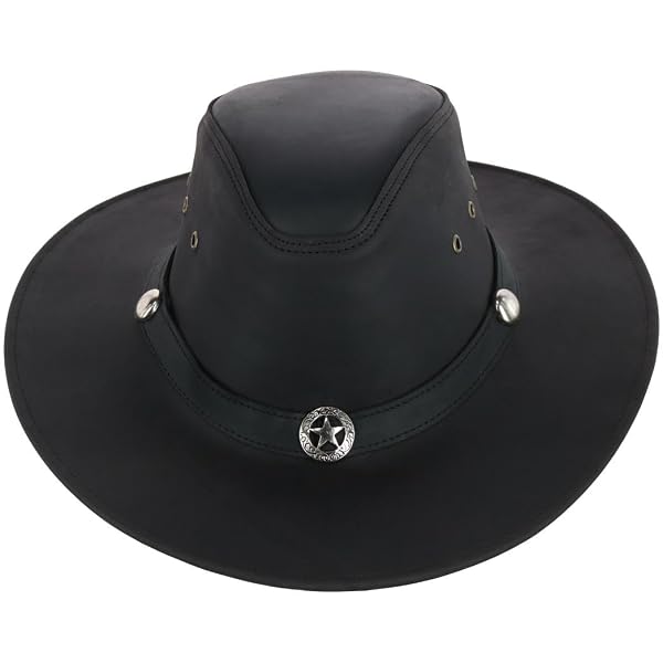 American Bison Smooth Leather Cowboy Hat – Genuine Cowhide  display picture 1