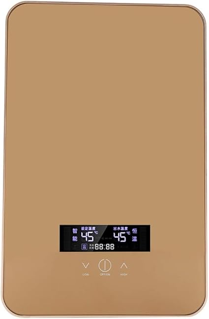 Garosa Warmwasser Sofortige Heisse Dusche Elektrisch Mit Dusche Set Durchlauferhitzer Fur Badezimmer Handwaschbecken 220v Amazon De Kuche Haushalt