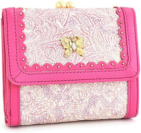 Amazon アナスイ 財布 二つ折り財布 がま口財布 ピンクパープル Anna Sui 92 レディース 婦人 財布