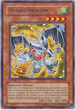 Yu-Gi-Oh! - Debris Dragon (CRMS-EN002) - Crimson Crisis - 1st Edition - Rare