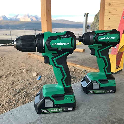 Metabo HPT 18V MultiVolt™ Sub-Compact Driver Drill/Impact Cordless